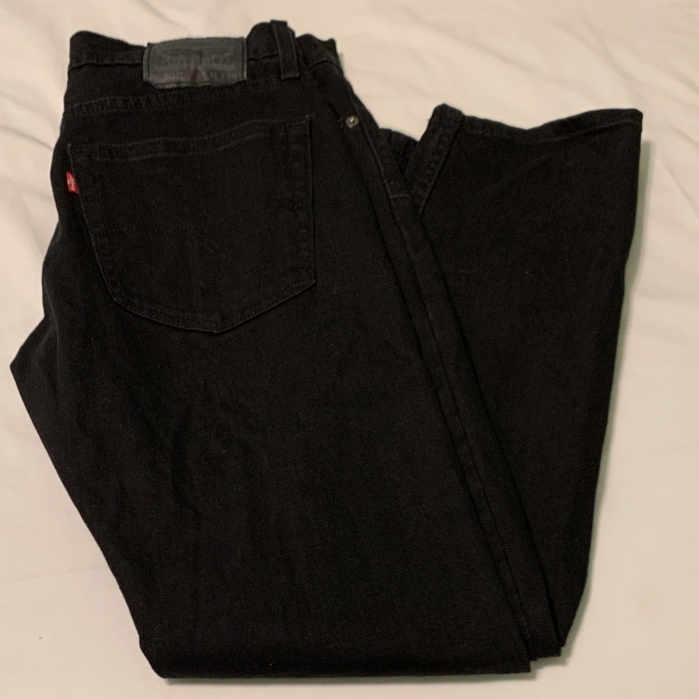 Levi's Black Men's Straight Jeans 31x30